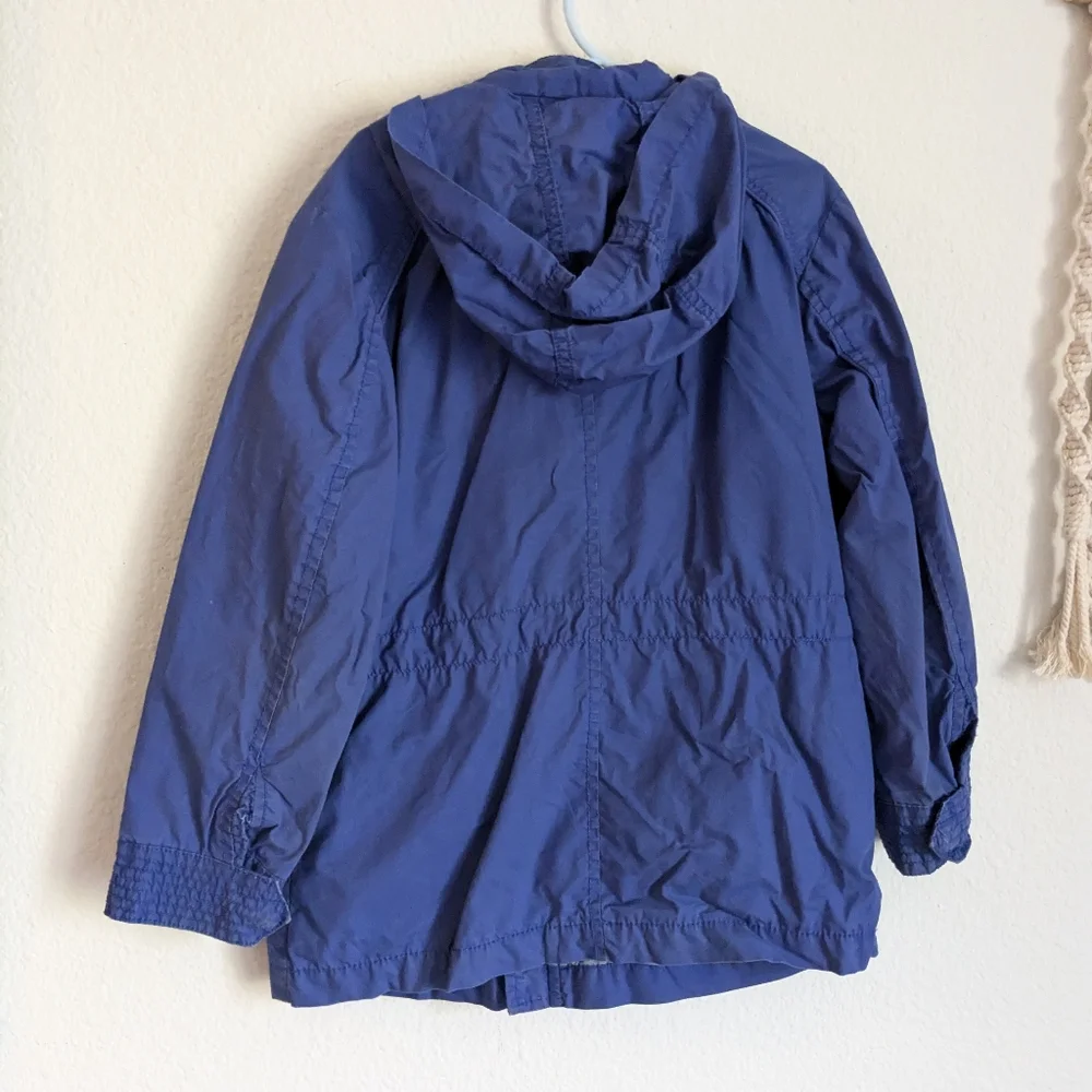 Baker by Ted Baker Blue Kids Hooded Jacket Size 6/7